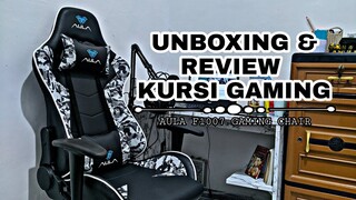 KURSI GAMING 1JT AN-AULA F1007 INDONESIA Unboxing & Review Gaming Chair #review #unboxin