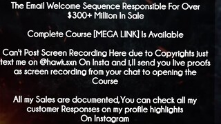 The Email Welcome Sequence Responsible For Over $300+ Million In Sale Course course download