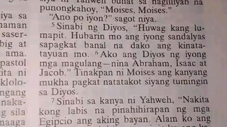 Pang Araw Araw na Talata.               Exodus 3:7-10