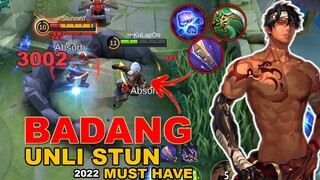 BADANG 2 WAYS UNLI STUN 2022 | Badang Tutorial | MLBB