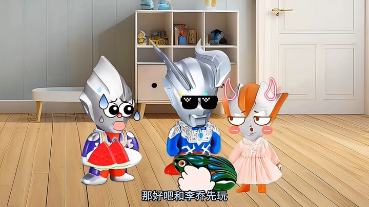 小迪迦拿的大西瓜！