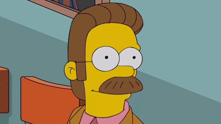 The Simpsons: The kind-hearted Flanders failed in his business and became the manager of a nuclear p