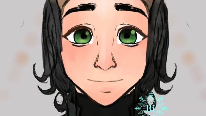 Loki Laufeyson Speedpaint Potrait