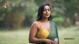 Fashion Hut Feat. Priyanka | Green Colour Chiffon Saree | Amazon India | 2024