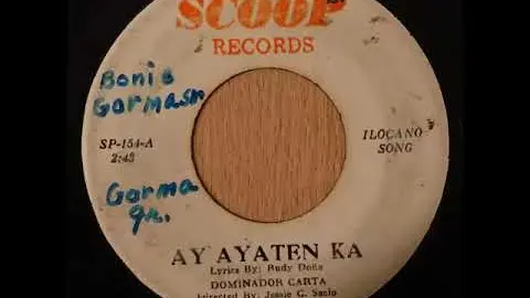 Dominador Carta: "Ay Ayaten Ka" -- Filipino pop