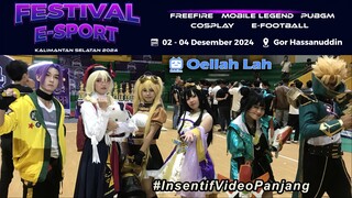 Coscomp at Festival E-Sport Kalimantan Selatan 2024