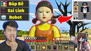 Minecraft, Nhưng bqThanh Là BÚP BÊ TRÒ CHƠI CON MỰC SQUID GAME Độc Ác Troll Ốc...