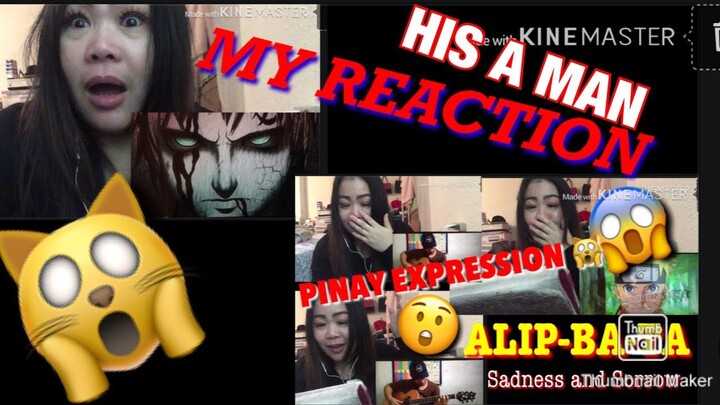 REQUESTED-BY[Sadness and Sorrow] {Ost Naruto} ALIP-BA-TA (guitar cover) PINAYREACTION+ NATAKOT AKO