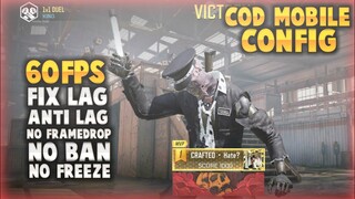 CONFIG CALL OF DUTY MOBILE SEASON 11 SMOOTH 60FPS ANTI LAG | COD MOBILE SEASON 11 [GAMERDOES]