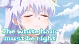 White hair is the best