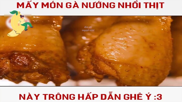 Lại là những món ăn về gà :3 nhưng là gà bọc topping nướng lò nhá ^^#doanngon#food