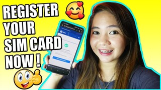 HOW TO REGISTER YOUR SIM CARD 2023! (MANDATORY SIM CARD REGISTRATION) 🔥