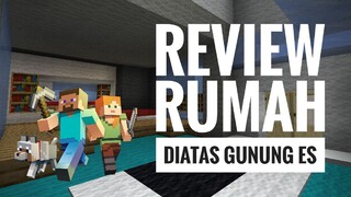 Review Rumah diatas gunung Es cuyyy... game minecraft PE 2023