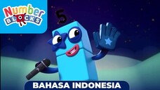 Lima [S1E07] | Numberblocks (Bahasa Indonesia)