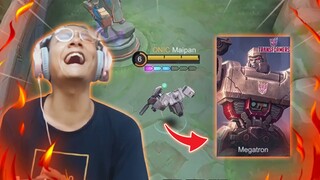 COBAIN SKIN GRANGER MEGATRON LANGSUNG DIPAKE SOLO RANK!!