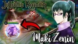 MAKI CATCHES MAI' BULLET 😱 |  Maki Zenin in Mobile Legends