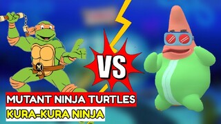 PATRICK VS NINJA TURTLES | NINJA KOK DILAWAN