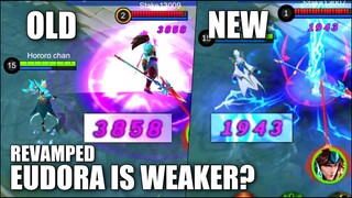 REVAMPED EUDORA IS WEAKER?