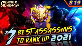 7 BEST ASSASSINS TO RANK UP IN 2021 | MOBILE LEGENDS BEST ASSASSIN