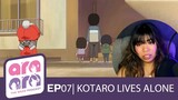 Kotaro Lives Alone Episode 7 Reaction + Review | Amy from Ara Ara