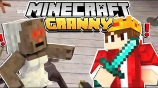 PAHIRAPAN BAGO MAKATAKAS!! | GRANNY sa Minecraft map | (Filipino) PART 1