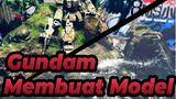 [Membuat model Gundam] Tangan Hijau Membuat Adegan Gundam Pertama Kali! Mohon Arahannya