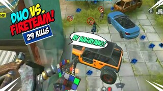 29 KILLS DUO VS FIRETEAM | "AY NASAYANG!" (Rules of Survival)
