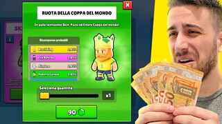 TROVIAMO TUTTE le NUOVE Skin della COPPA del MONDO! *Nuovi giri Speciali* Stumble Guys ITA!