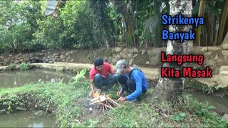 MANTAP!! Mancing, Banyak Strike, LANGSUNG MASAK DITEMPAT