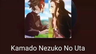 saya nyanyikan lagu *kamado nezuko no uta*🥰🥰