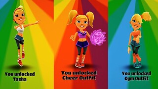 ปลดล็อก Tasha Core Crew/ Cheer & Gym Outfits ใน Subway Surfers แบบเต็มหน้าจอ 1080P