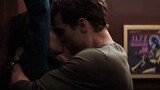 [Fifty Shades of Grey] It's not your elevator, what's wrong with kissing in it?