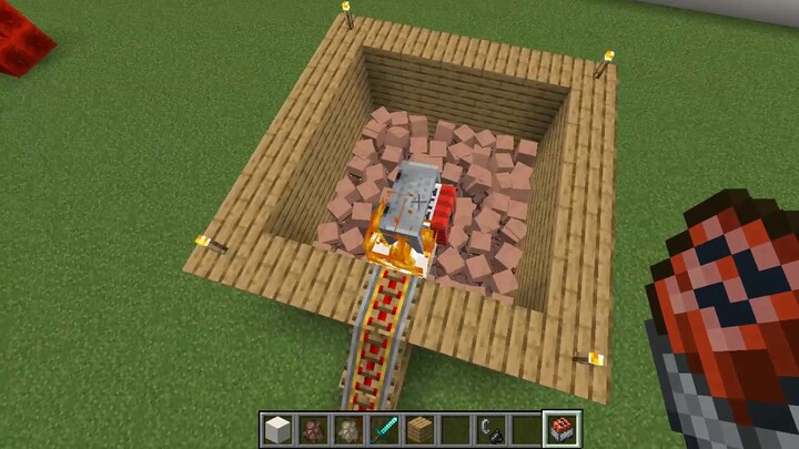 Villagers teach you how to discover more uses for minecarts
