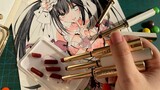 Apakah mematahkan satu set lipstik pacar untuk menggambar Kurumi termasuk cinta sejati?
