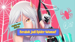 MENEMBUS MULTIVERSE SPIDER ARMY!!! I turned myself into a spider-woman!