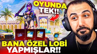 BANA ÖZEL YENİ DESTANSI LOBİ GELDİ!! 😱 (OYUNUN EN NADİR LOBİSİ) | PUBG MOBILE