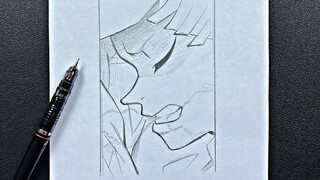 Anime drawing | how to draw zenitsu step-by-step [ pencil ✏️]