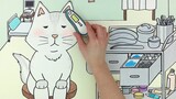 [Animasi stop-motion] Klinik kucing, merawat kucing yang sakit~ |