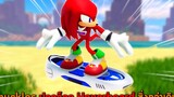 Knuckles ปลดล็อค Hoverboard ซิ่งกว่าเดิม Roblox Sonic Speed Simulator