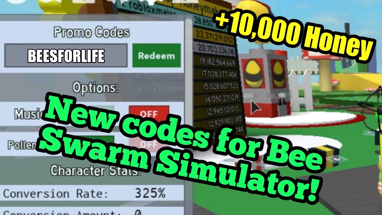 Roblox Bee Swarm Simulator Codes 2019 (October) - BiliBili