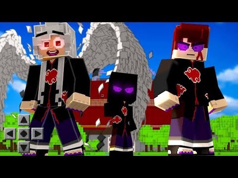 CRIEI UM TORNEIO de NARUTO 𝗡𝗢  Minecraft Pocket Edition  ‹ Ine ›