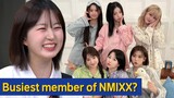 [Knowing Bros] HAEWON is the busiest member of NMIXX? 😊