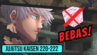 DETIK-DETIK TERBEBASNYA GOJO SATORU! - Pembahasan Jujutsu Kaisen Ch. 220-222