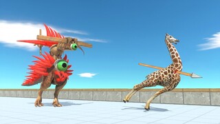 Deadly Red Alien - Animal Revolt Battle Simulator