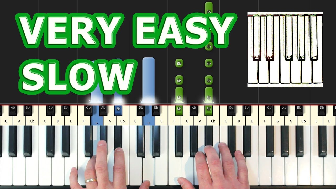 Harry Potter Theme - Very Easy Piano Tutorial Slow (Hedwig'S Theme) - How  To Play (Synthesia) - Bilibili