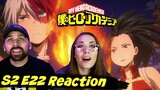 My Hero Academia [English Dub] S2 E22 "Yaoyorozu: Rising" REACTION & REVIEW!! 2x22