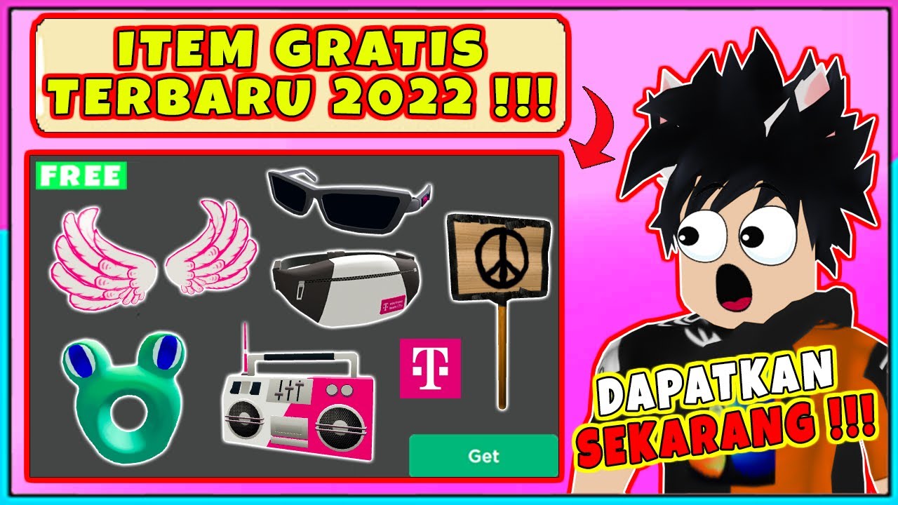 ✔️TERBARU💯] ITEM GRATIS TERBARU !!! LANGSUNG DAPATKAN SEKARANG !!! - Roblox  Indonesia - BiliBili