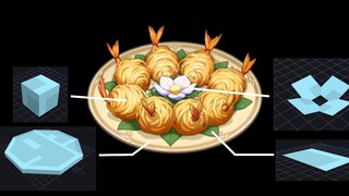 Teach you how to make golden shrimp balls (?)