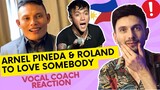 YAZIK reacts to Arnel Pineda & Roland Abante - To Love Somebody