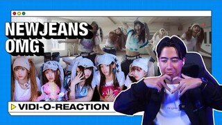 Vidi-O-Reaction: Reacting to NewJeans (뉴진스) 'OMG' Official MV